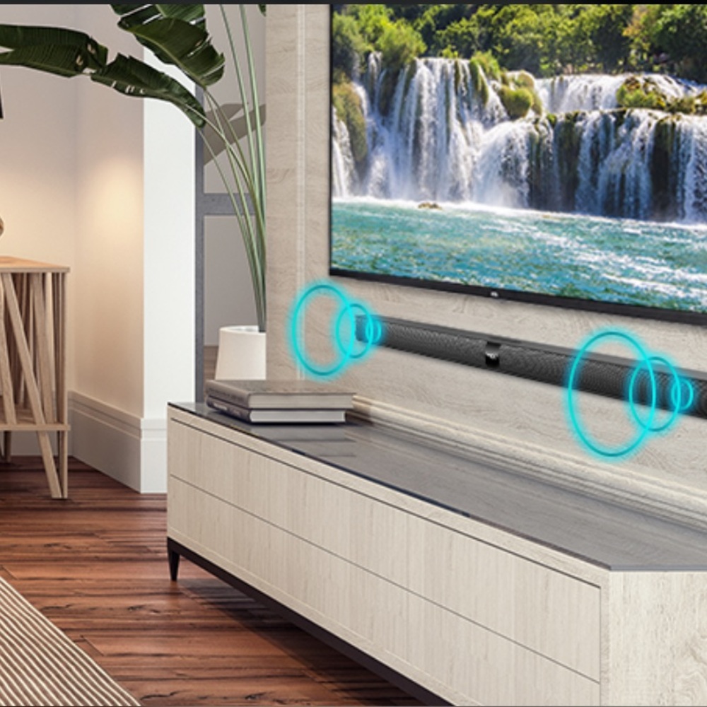 TCL Home Theater Sound Bar with Built-in Subwoofer - 36", Black